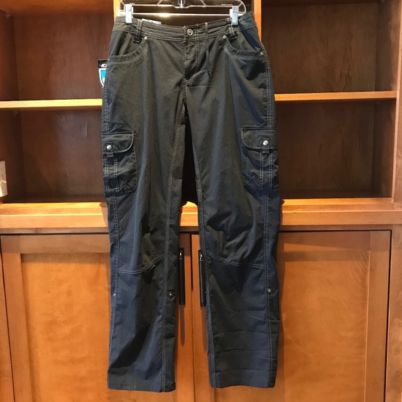 KUHL BLACK ROLL-UP PANTS - Picture 6 of 13